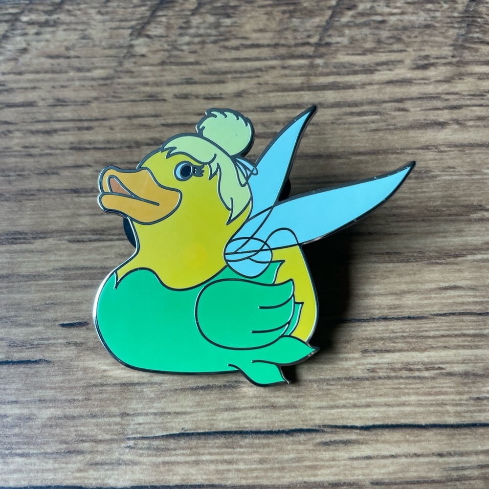 Tinker bell Disney Ducks pin